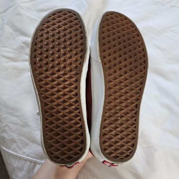 Skater indie Burnt orange sienna suede vans sneakers Size 7.5 womens, 6 mens - Picture 4 of 5